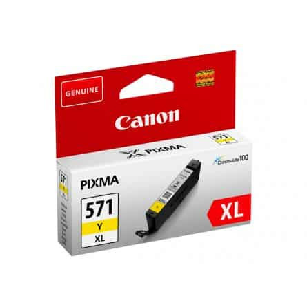 CARTOUCHE CANON 571 JAUNE
