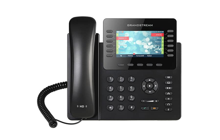 Grandstream GXP2170 – Téléphone IP Haut de Gamme | 6 Lignes | Écran Couleur | 48 BLF | Gigabit & Bluetooth