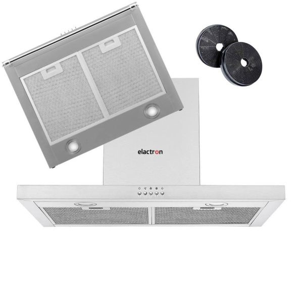 HOTTE DE CUISINE ELACTRON 60X60 INOX D002-60Z05