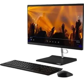 All-in-One Lenovo V50A-24 tout-en-un Intel Core -10100TT 8 Go de Ram HDD 1To 24" Noir