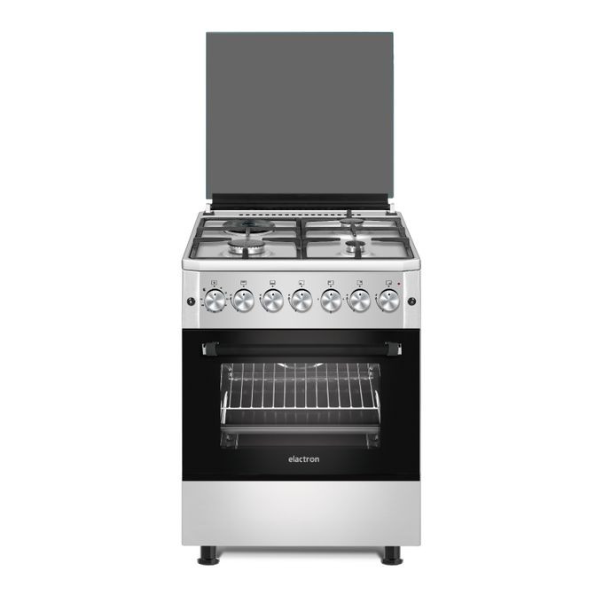 Cuisinière Elactron 4 Feux 60×60 Mixte Gaz Et Electrique EL60311