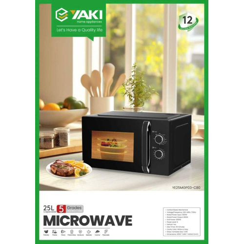 Yaki Four à Micro-Ondes avec Grill - 25 Litres