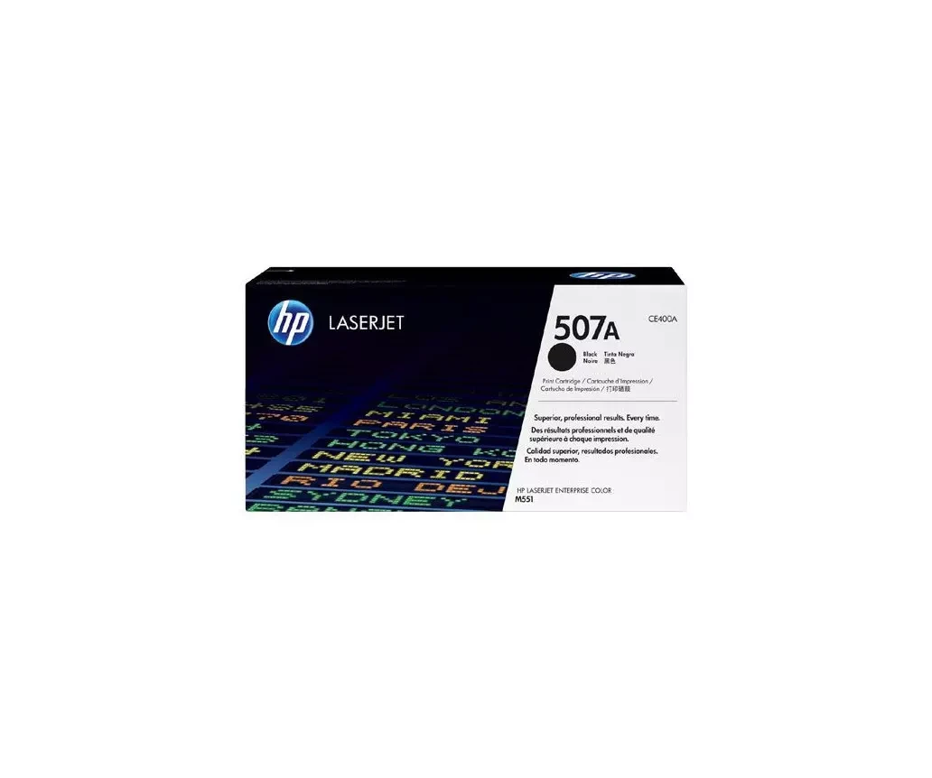 CARTOUCHE HP 507A NOIR