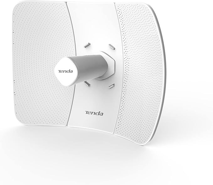 Tenda O9 Point d'Accès Extérieur Gigabit Wi-FI 5GHz 867Mbps, Outdoor Point d'accès 5GHz 11ac 23dBi Gain des Antennes, Portée de Transmission de 25 km, Auto-Pontage, étanche