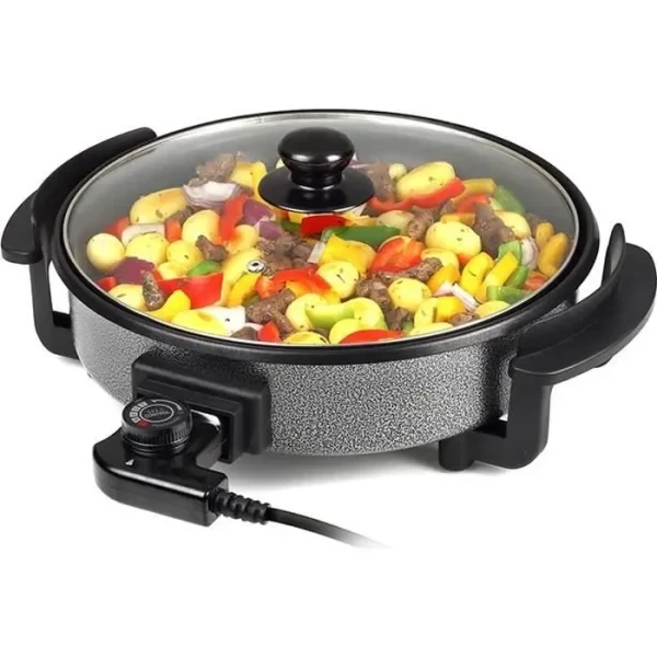 POELE A PIZZA ELECTRIQUE DECAKILA 1500W 30CM / KEEC052B HG00343