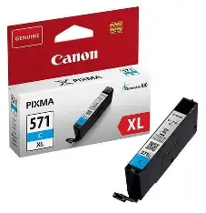 CARTOUCHE CANON 571 BLEU