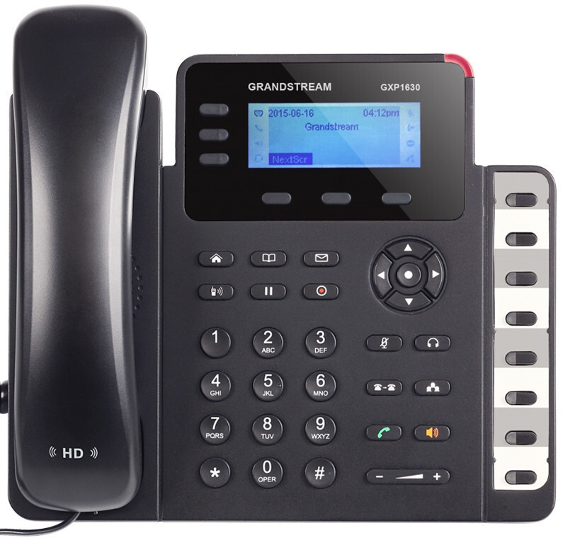 Grandstream GXP1630 – Téléphone IP Professionnel | 3 Lignes | PoE & Écran LCD