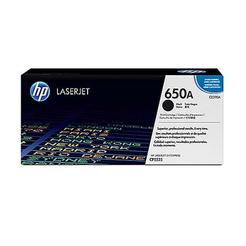 CARTOUCHE HP 650A NOIR