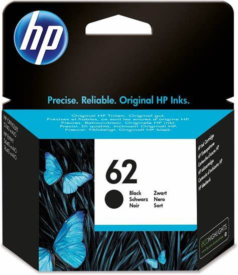 CARTOUCHE HP 62 NOIR
