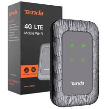 Tenda 4G180 V2.0, routeur Hotspot Mobile Portable, Batterie 2100mAh, 4G LTE Cat4 150Mbps, Play and Plug, idéal pour Les Loisirs et Le Travail en déplacement