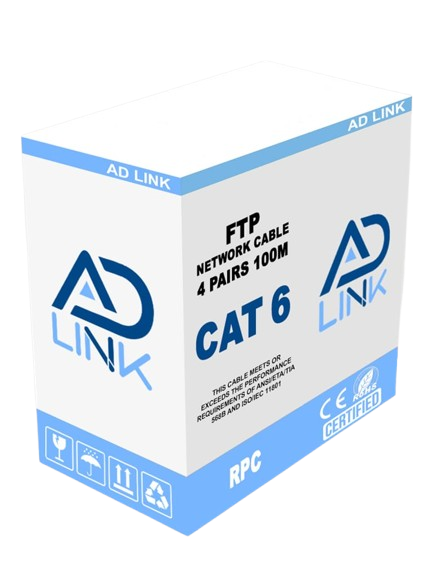 rouleau cable reseau rj45 ad link Ftp cat6 100m