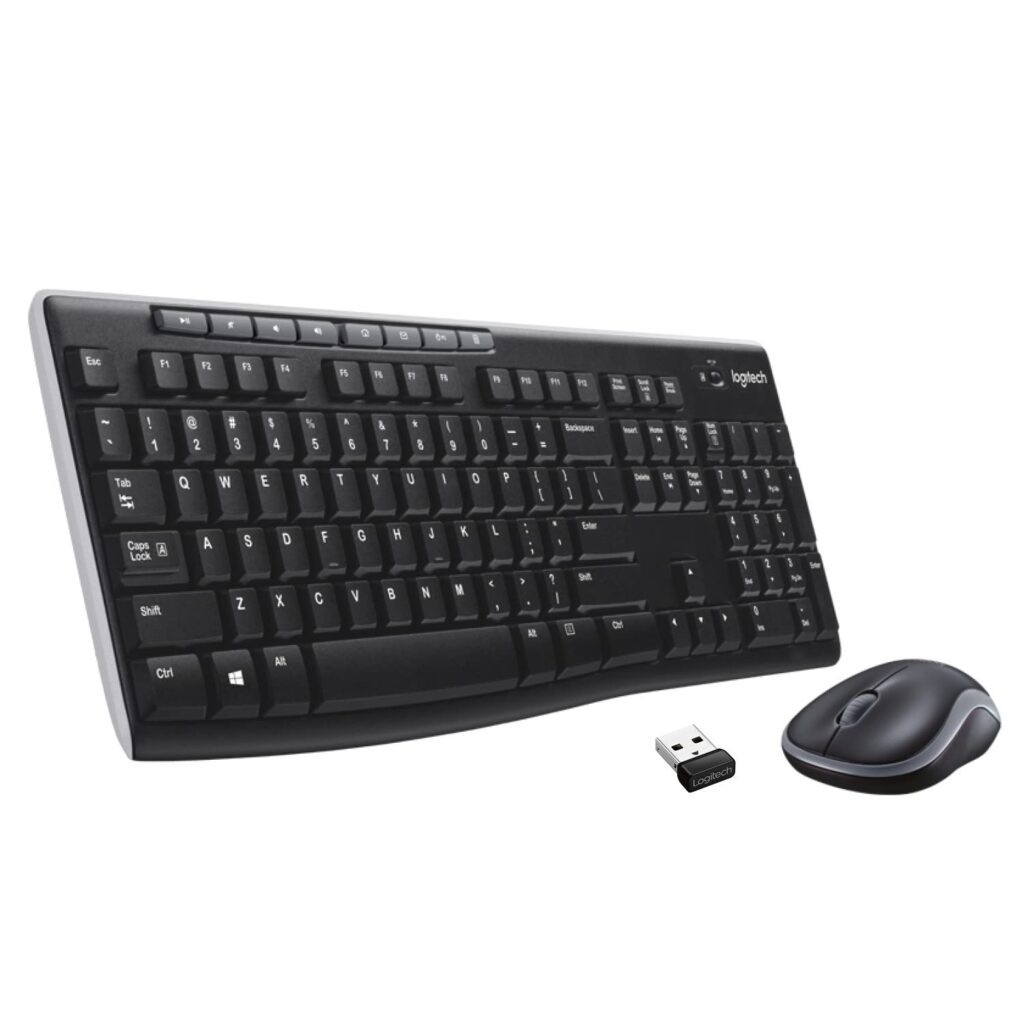 Logitech MK270 Combo Clavier Souris sans Fil AZERTY