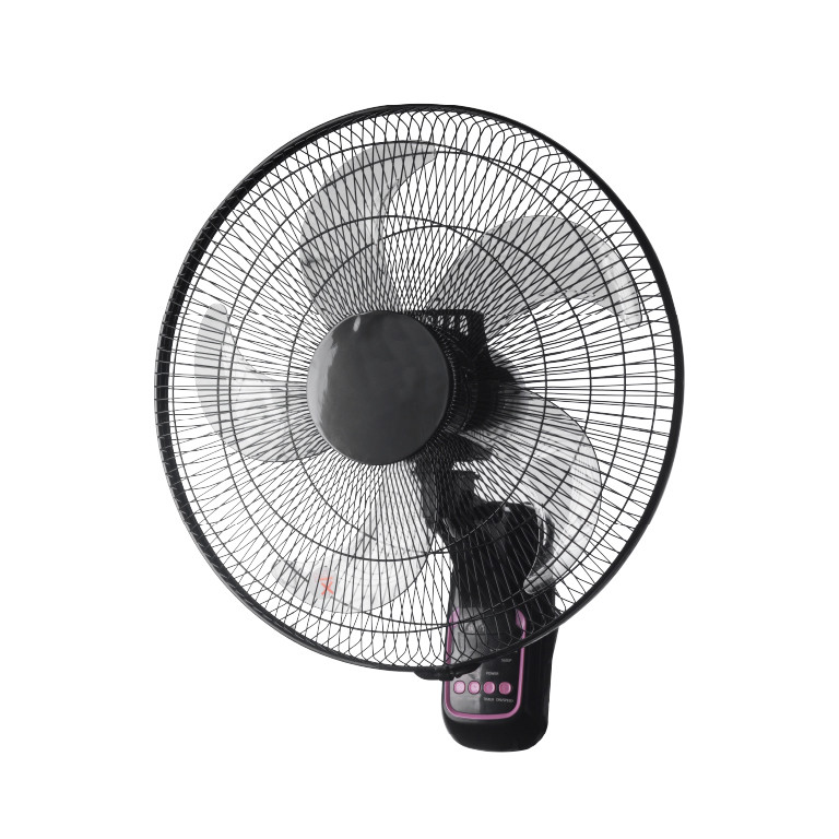 VENTILATEUR ELACTRON MURAL AVEC COMMANDE 18POUCES NOIR B08