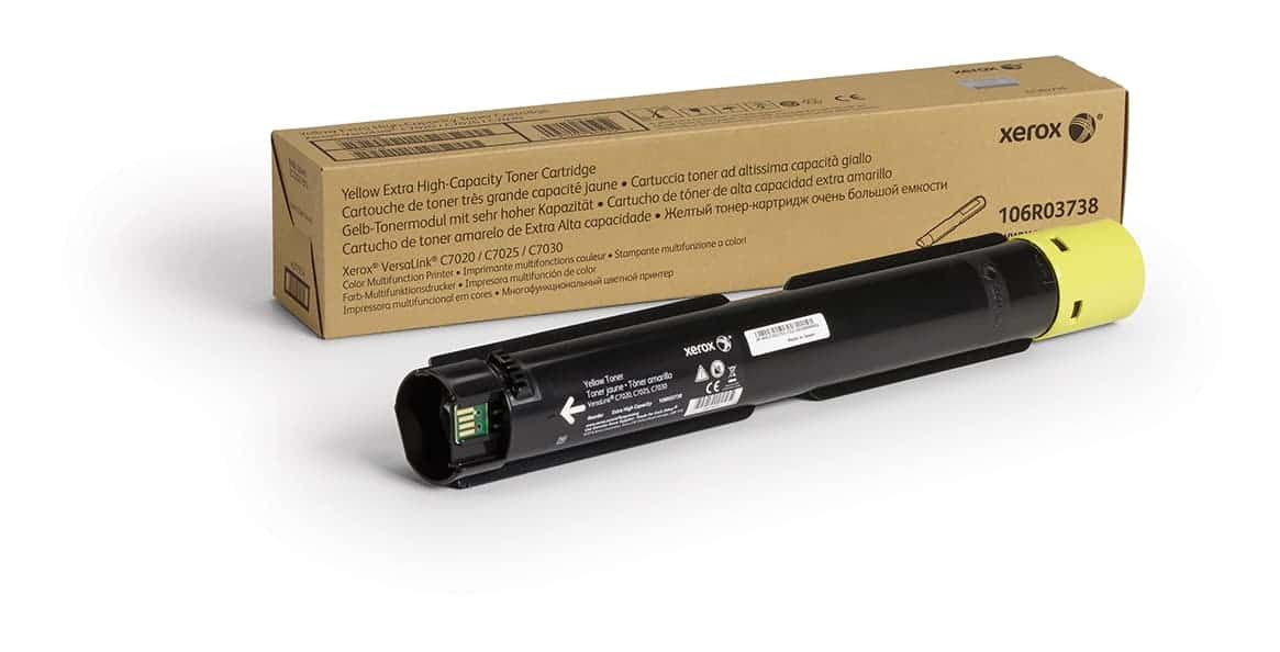 CARTOUCHE XEROX C7020/C7025/C7030 VRSALINK JAUNE