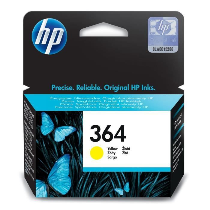 CARTOUCHE HP 364 JAUNE