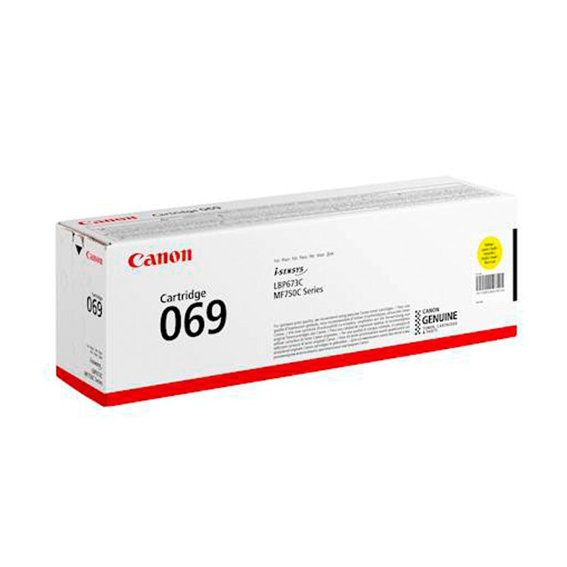 CARTOUCHE CANON 069 JAUNE