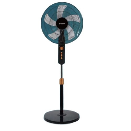 VENTILATEUR DESKA 18″ SUR PIED NOIR FS-14BL