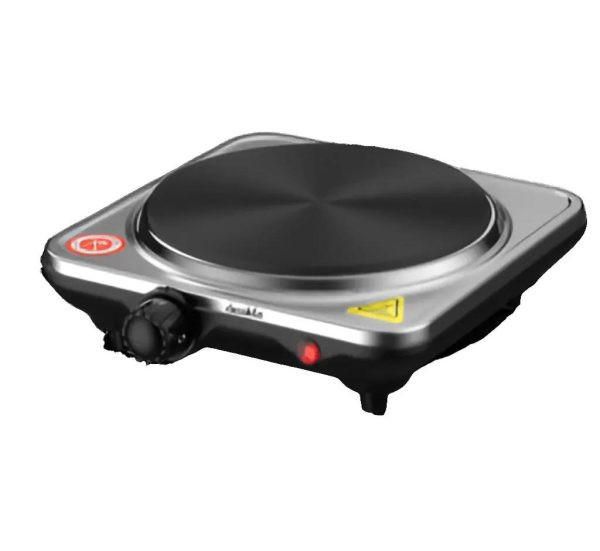RECHAUD DECAKILA KECC009M, 1500W, Plaque Chauffante Simple, En Acier Inoxydable
