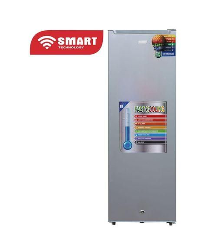 CONGELATEUR VERTICAL 244L SMART 7 TIROIRS ALU GRIS (STCD-350K)