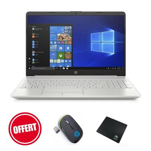 HP-15 DUAL CORE - 256 GO SSD / 4 GB RAM - Ecran 15.6" + Souris et Tapis