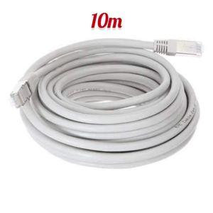 Cable réseau RJ45 FTP Cat6 10m