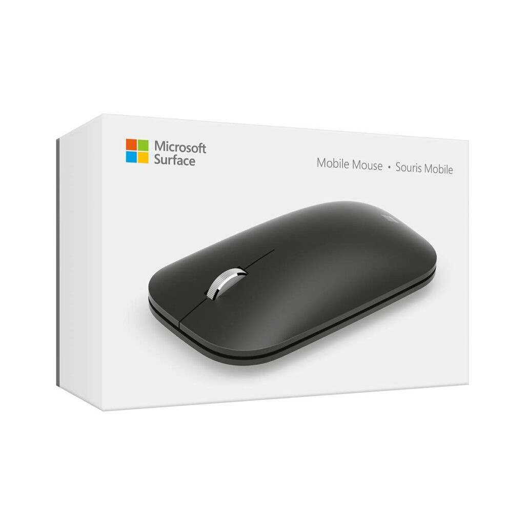 Microsoft – Modern Mobile Mouse – Souris Bluetooth pour PC, ordinateurs portables, tablettes compatible Windows, macOS, Chrome OS