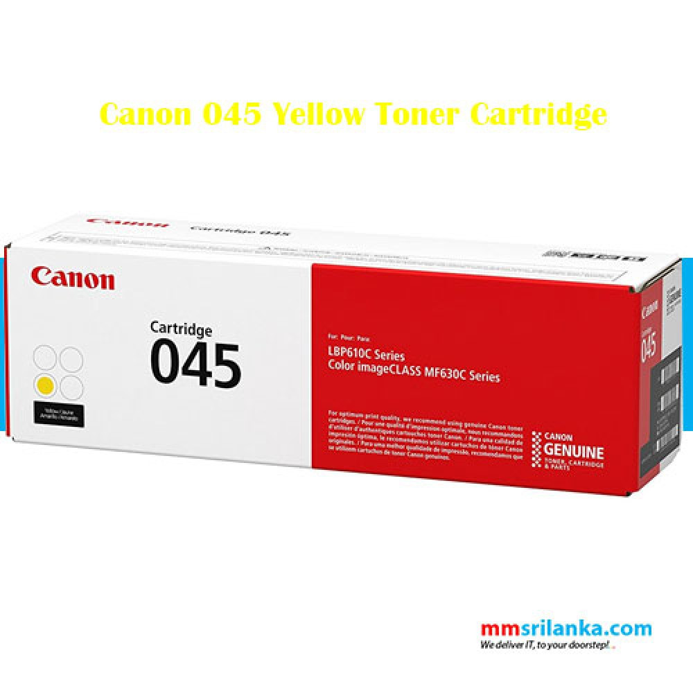CARTOUCHE CANON 045 JAUNE