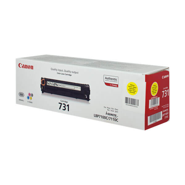 CARTOUCHE CANON 731 JAUNE