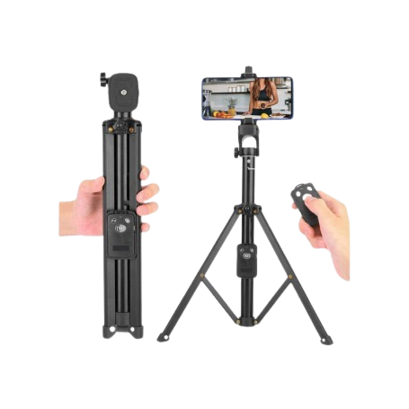 Yunteng Trepied 2 en 1 Telecommande Smartphone Appareil photo Reflex VCT1688