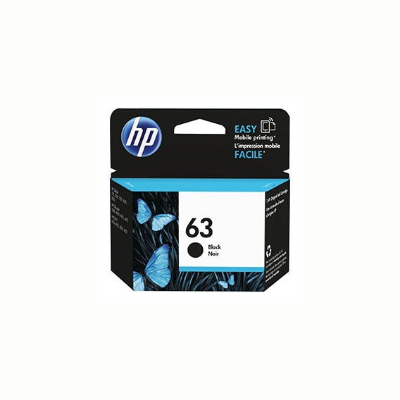 CARTOUCHE HP 63 NOIR