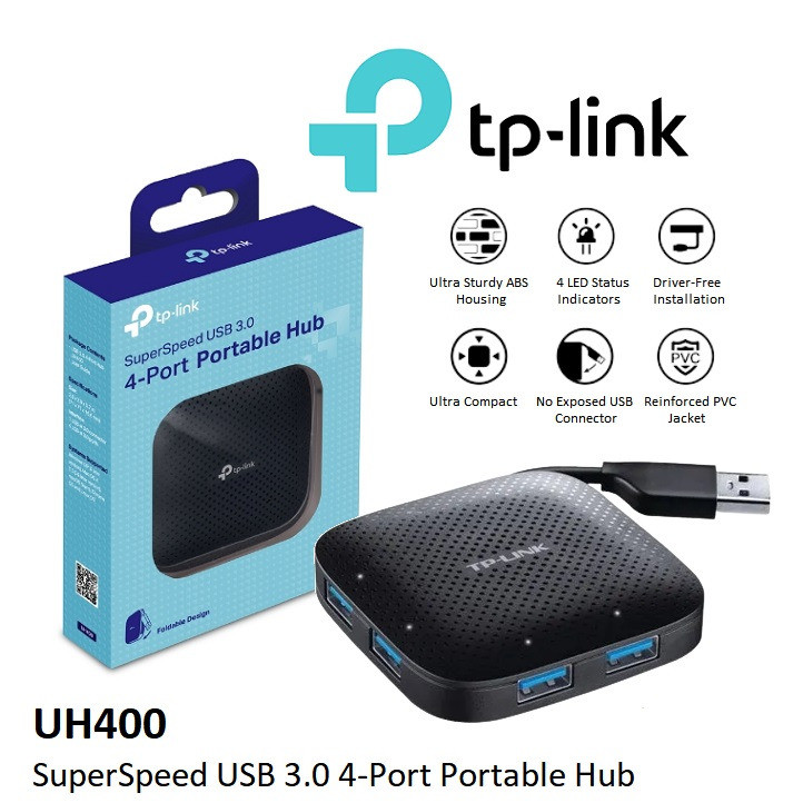 TP LINK UH400 4 PORTS